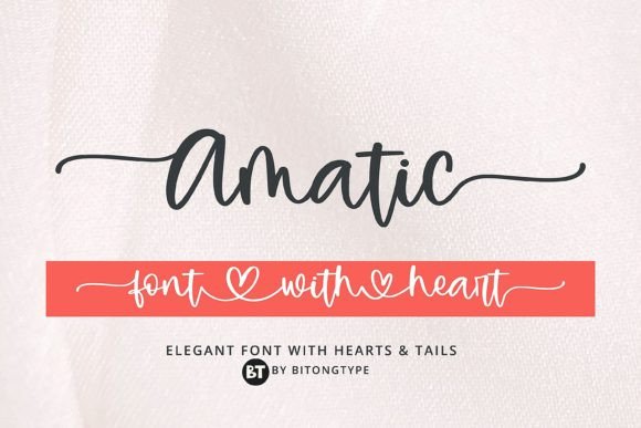Amatic Review: A Handwritten Display Font for Bold Brands