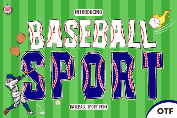 Baseball Sport Typeface: A Fresh Voice for Editorial Design