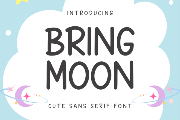 Bring Moon Font: A Whimsical Typeface for Branding
