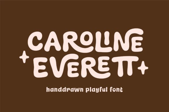 Caroline Everett Font: A Playful Typeface for Branding