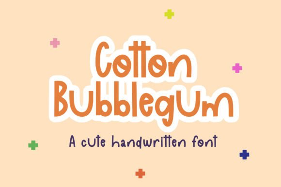 Cotton Bubblegum: A Playful Typeface for Small Business Branding