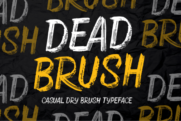 Dead Brush: A Handwritten Font for Authentic Branding
