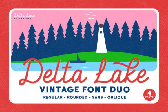 Delta Lake Font: A Handwritten Typeface for Makers