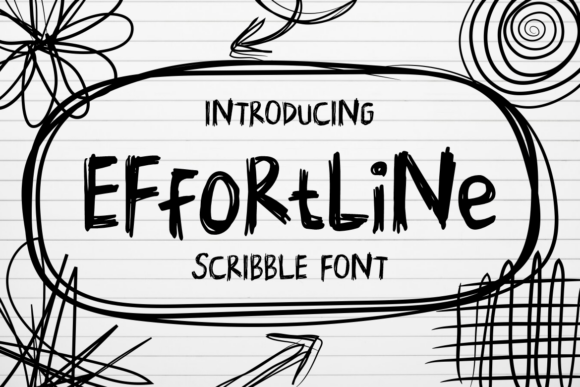 Effortline Typeface Review: A Playful Script for Bold Brands