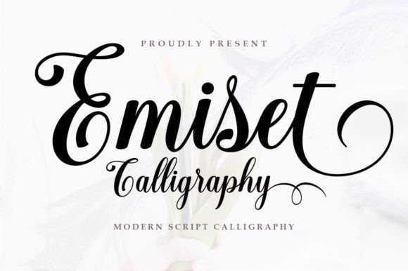 Emiset Calligraphy: A Premium Font for Web Headers