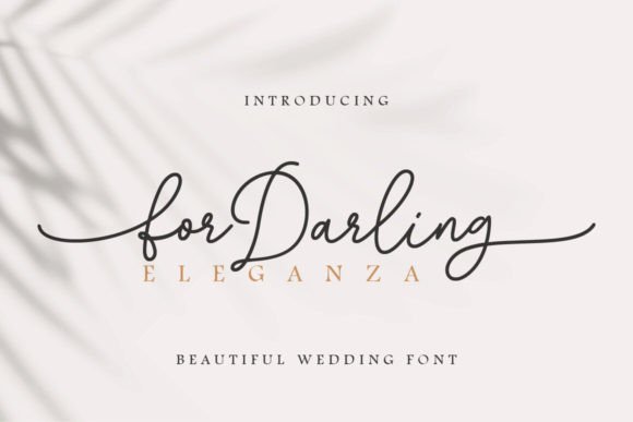 For Darling: A Handwritten Font for Modern Web Design