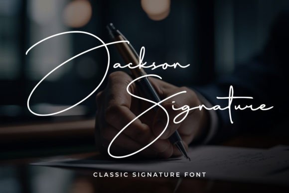 Jackson Signature: The Perfect Font for Small Business Branding