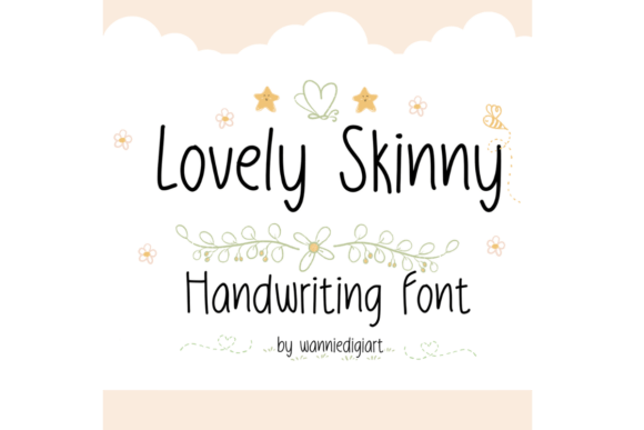 Lovely Skinny: A Playful Typeface for Joyful Branding