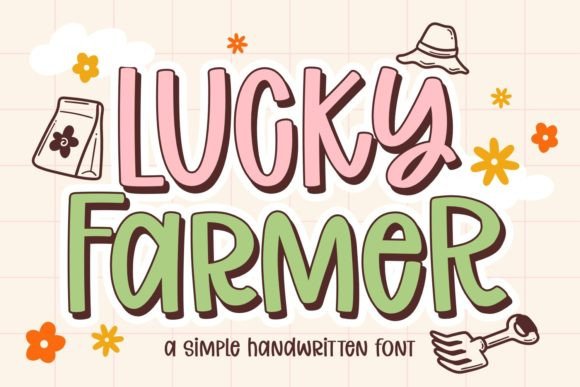 Lucky Farmer: A Cheerful Handwritten Font for Web Design