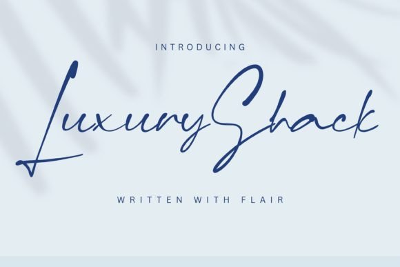 Luxuryshack Font Review: Elevating Web Design with Style