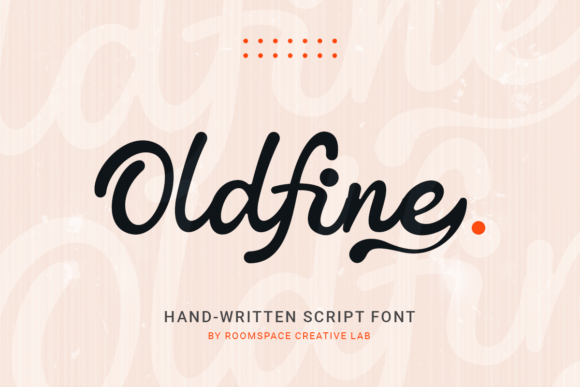 Oldfine: A Handwritten Script Font for Elegant Branding