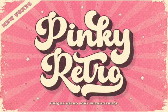 Pinky Retro: The 60s Typeface That Elevates Small Business Branding
