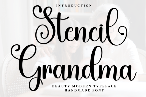 Stencil Grandma: A Unique Typeface for Editorial Design