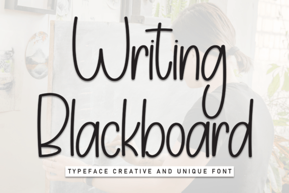 Writing Blackboard Font: A Friendly Typeface for Small Brands